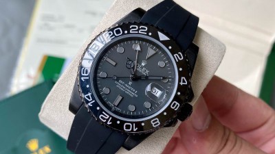 롤*스 GMT MASTER2 커스텀 - 올블랙