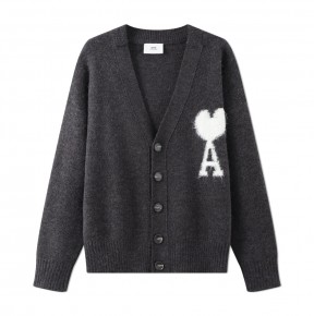 [TOP] 공용 아* 빅하트 클라우드 울 가디건 그레이