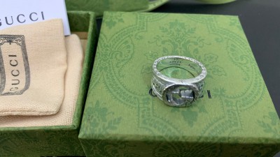 구ㅉ 인터로킹G 페이즐리 실버링