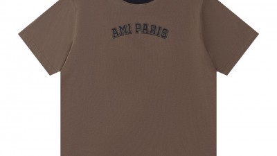 [GOOD] 공용 아ㅁ 25SS 파리 로고패치 티셔츠 2컬러