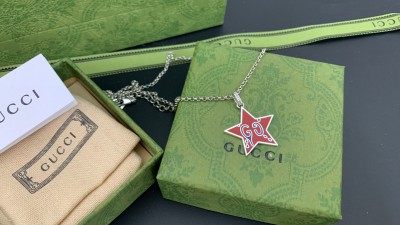 구ㅉ 더블G 스타 펜던트 목걸이