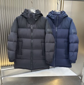 [TOP] 공용 25FW 루ㅇ비통 모노그램 레터 후드 다운자켓 2컬러