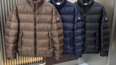 [TOP] 공용 25FW 구ㅉ 더블G 로고 다운 자켓 3컬러