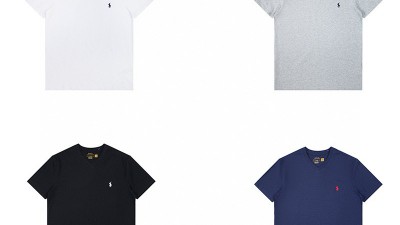 [GOOD] 공용 폴ㄹ V넥 베이직 티셔츠 4컬러