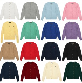 [GOOD] 폴ㄹ 라운드넥 케이블 니트 가디건 16컬러 C