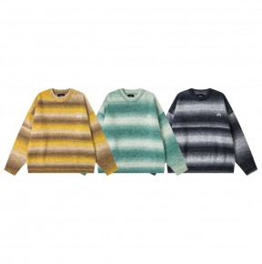 [NORMAL] 공용 25FW 스ㅌ시 빈티지 그라데이션 프린트 스웨터 3컬러