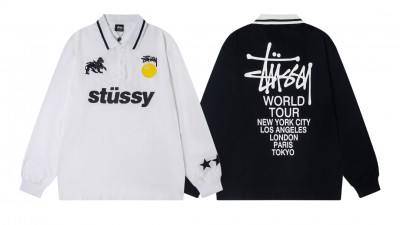 [NORMAL] 공용 스ㅌ시 월드투어 풋볼 피케 롱슬리브 2컬러