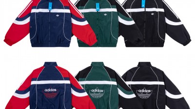 [GOOD] 공용 아ㄷ다스 레트로 리믹스 패디드 바람막이 3컬러