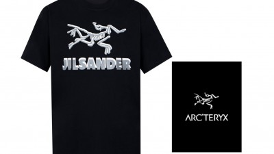 [GOOD] 공용 아ㅋ테릭스 X 질샌더 24FW 시그니처 로고 티셔츠