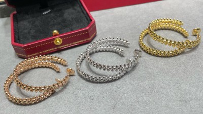 까ㄹ띠에 클래쉬 드 까르띠에 후프 이어링 3컬러