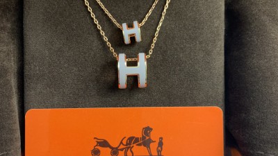 에ㄹ메스 팝아슈 펜던트 목걸이 미니 / 라지