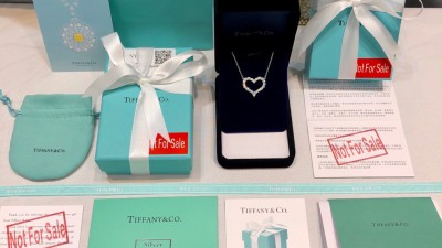 티ㅍ니 다이아몬드 하트 펜던트 목걸이