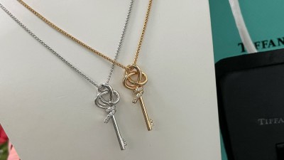 티ㅍ니 노트 키 펜던트 목걸이