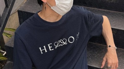 [한정수량][공용] 로ㅇ베 아나그램 그래픽 티셔츠