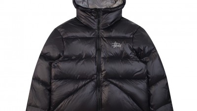 [공용] 스ㅌ시 마이크로 립스탑 다운 파카 2컬러