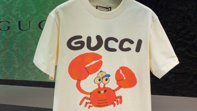 [공용] 구ㅉ 프린트 코튼 티셔츠