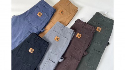 [공용] 칼ㅎ트 B11 루즈 스트레이트 워시드 덕 던가리 6컬러