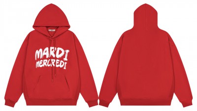 [공용] 마ㄹ디 후디 브러시 로고 콘트라스트