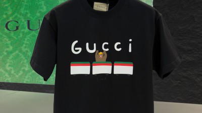 [공용] 구ㅉ 프린트 코튼 저지 티셔츠