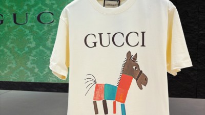 [공용] 구ㅉ 프린트 코튼 저지 티셔츠