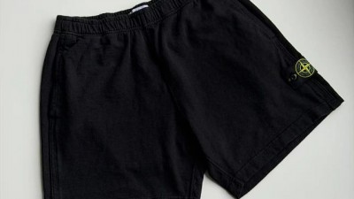 [공용][세일][한정수량] 스ㅌ 아일랜드 와펜 패치 코튼 버뮤다 팬츠