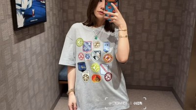 [공용] 루ㅇ비통 시그니처 패치 티셔츠