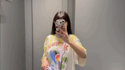 [공용] 발ㄹ시아가 익스트림 타이 다이 미디엄 핏 티셔츠