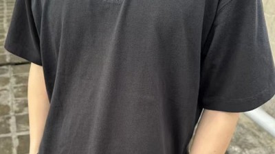 [한정수량][세일] 스ㅌ 아일랜드 로고 자수 티셔츠