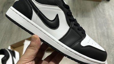 [공용] 나ㅇ키 에어 조던 1 로우 블랙앤화이트