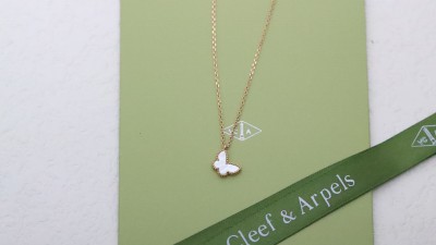 반ㅋ리프 스위트 알함브라 버터플라이 펜던트 목걸이