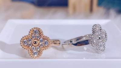 반ㅋ리프 빈티지 알함브라 링 2컬러