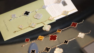 반ㅋ리프 매직 알함브라 브레이슬릿 5모티브 4컬러