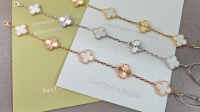 반ㅋ리프 빈티지 알함브라 브레이슬릿 5모티브 3컬러