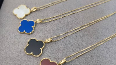 반ㅋ리프 매직 알함브라 롱 목걸이 4컬러