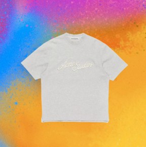 [공용] 아ㅋ네 스튜디오 릴렉스드 핏 로고 티셔츠