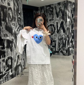 [공용][세일] 꼼ㄷ가르송 블루 하트 티셔츠 6컬러