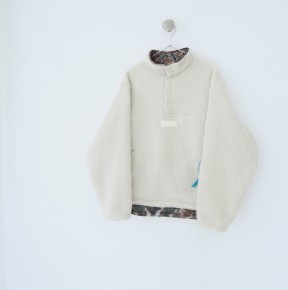 [공용] 슈ㅍ림 폴라텍 셔링 리버시블 풀오버 4컬러