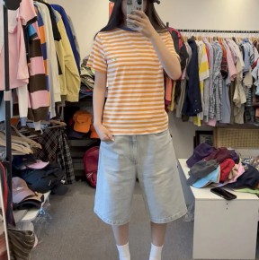 [공용] 폴ㄹ 랄프로렌 스트라이프 반팔 티셔츠