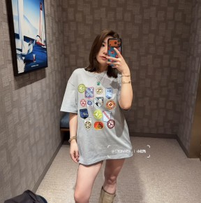 [공용] 루ㅇ비통 시그니처 패치 티셔츠