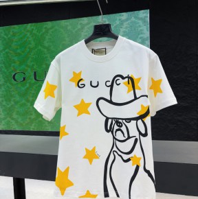 [공용] 구ㅉ 프린트 코튼 저지 티셔츠