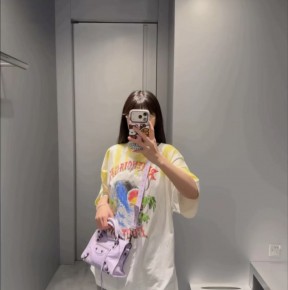[공용] 발ㄹ시아가 익스트림 타이 다이 미디엄 핏 티셔츠
