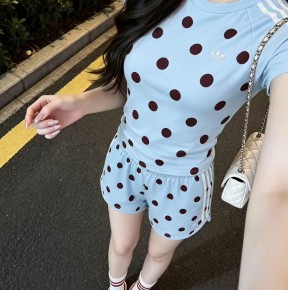 아ㄷ다스 폴카 닷 스프린터 쇼츠 2컬러