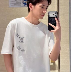 [세일][공용] 루ㅇ비통 엠브로이더드 시그니처 티셔츠 2컬러
