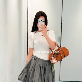 [세일][한정수량] 미ㅇ미우 코튼 티셔츠