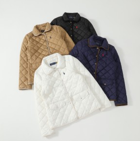 폴ㄹ 랄프로렌 퀼트 반 재킷 4컬러