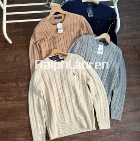 [공용] 폴ㄹ 랄프로렌 케이블 니트 스웨터 4컬러