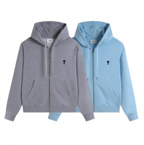 [공용] 아ㅁ 후드 집업 스웨트셔츠 2컬러