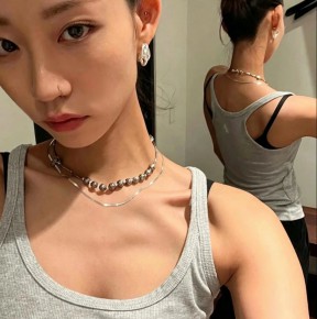 크ㄹ하츠 골지 탱크탑 3컬러